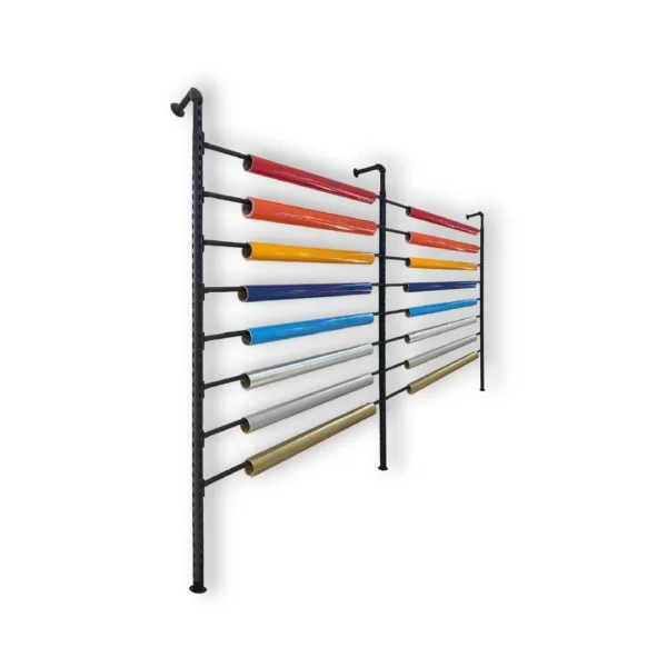 STAND 2 VINIL TERMICO DOBLE BANDEJA 128CM*220CM PORTA ROLLO