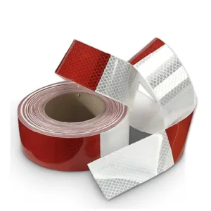 CINTA PRISMATICA REFLECTIVA ROJO/BLANCO 5MC*45.7M (VC-6H)