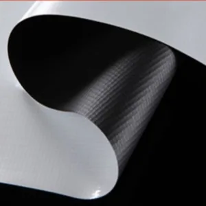 Lona Mate 13oz. - BLANCO NEGRO, 320CM*50MT