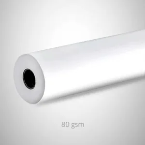 Papel de Sublimación GarmentPaper 80gsm. - 61CM*100MT, BLANCO