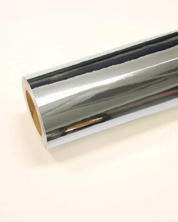 Vinil de Corte Cromados - PLATA 7804CP, 122CM*50MT (X ROLLOS)