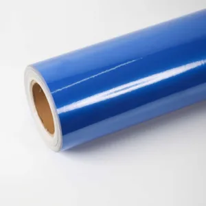 Vinil Reflectivo Grado Comercial - AZUL, 124CM*1MT (X METROS)