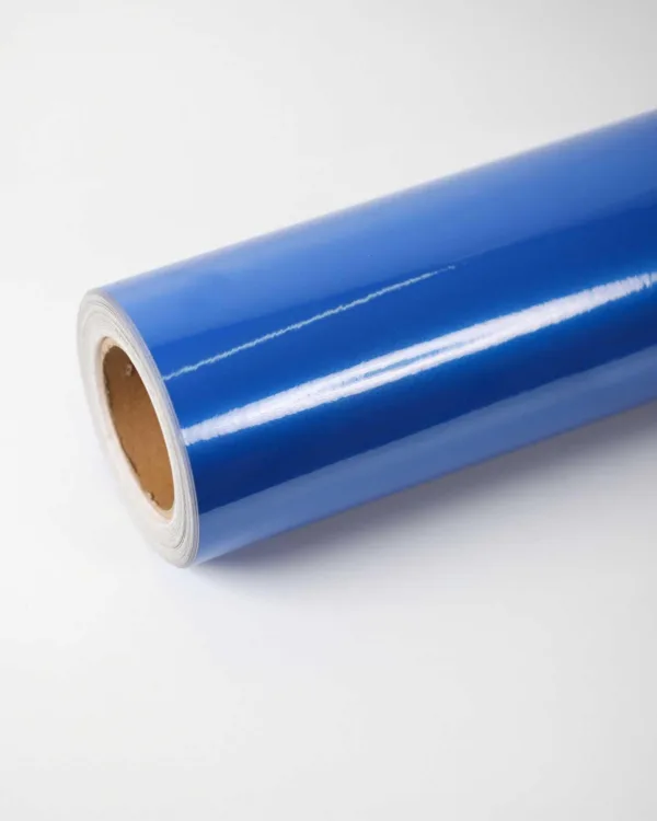 Vinil Reflectivo Grado Comercial - AZUL, 124CM*1MT (X METROS)