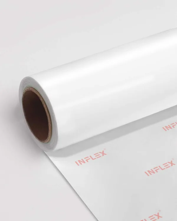Vinil de Impresión Inflex - BRILLANTE BLANCO/BLANCO, 152CM*50MT