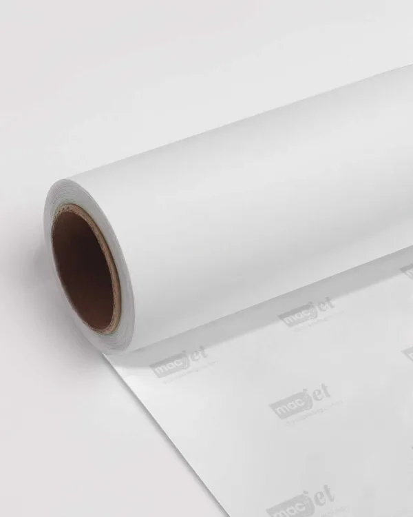Vinil de Impresión Promocional MacJet - BRILLANTE BLANCO/BLANCO, 106CM*50MT