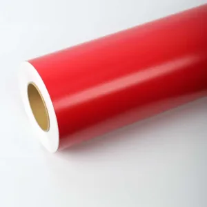 Vinil de Corte Polimérico Translucido - ROJO SM5-65, 122CM*1MT (X METROS)