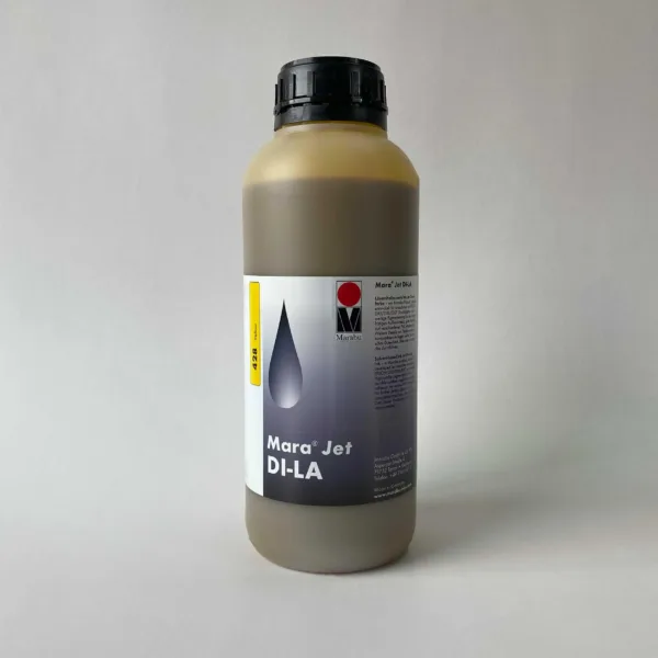 Marabu (DI-LA) Cabezales DX4, DX5, XP600 ALTA PRODUCCIÓN - AMARILLO, 1 LITRO