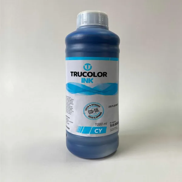 Trucolor para Cabezal DX5 - CYAN, 1 LITRO