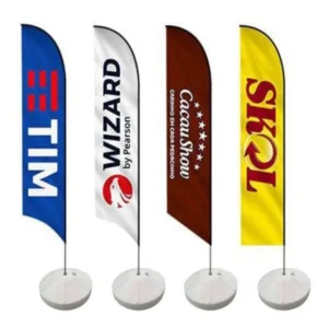 DISPLAY BANDERA TIPO "PLUMA" KNIFE FLAG, 3.40M (60*240cm)