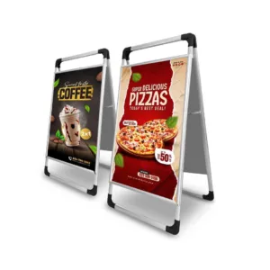 CABALLETE DE ALUMINIO DOBLE LADO 60*90 CM