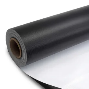 Lona Promocional 9oz. - BRILLANTE BLANCO/NEGRO, 320CM*50MT